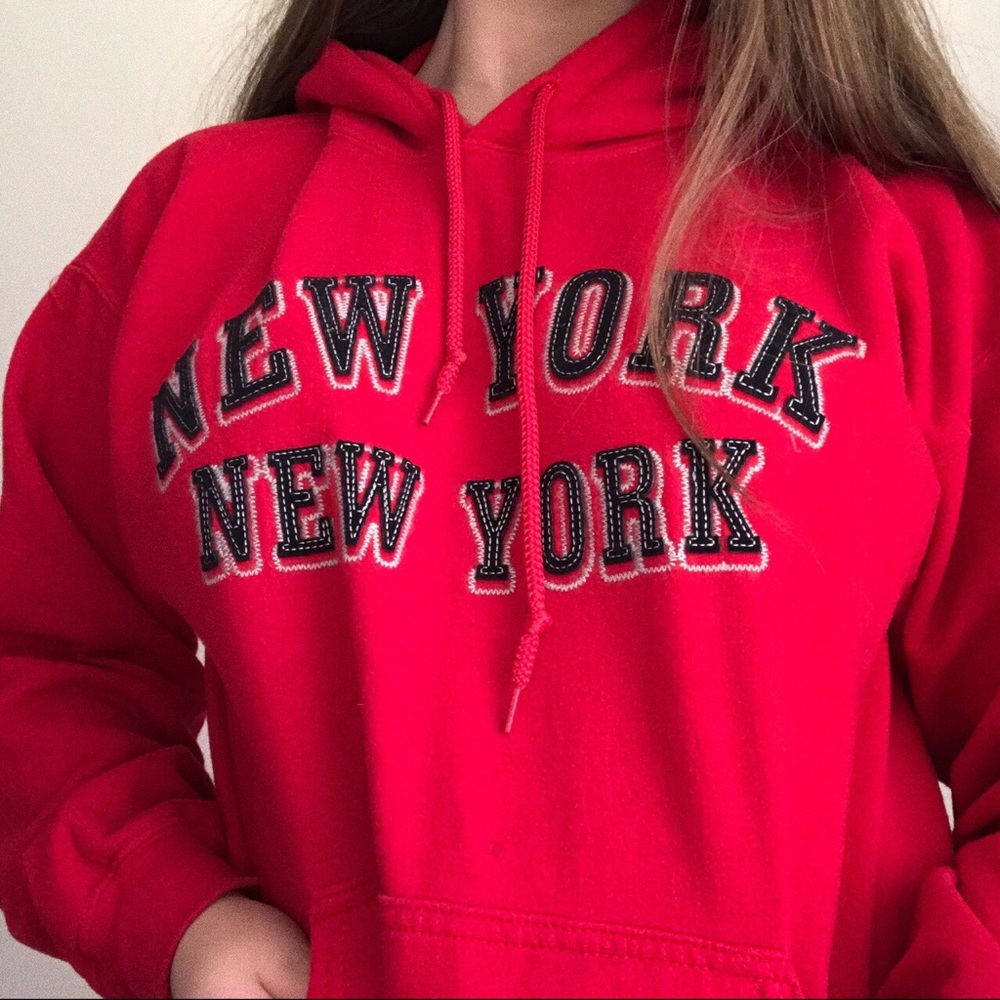 vintage new york hoodie