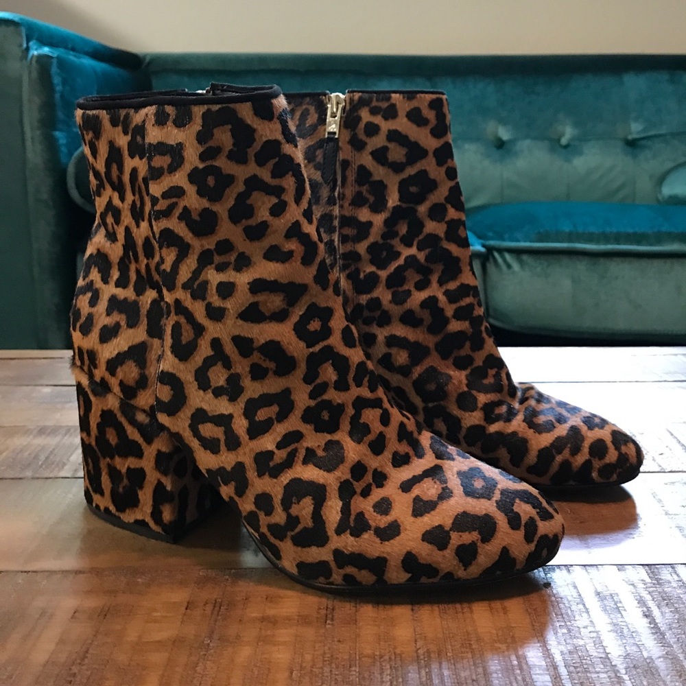 Sam Edelman Leopard Booties