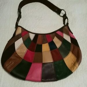 Lucky Brand patchwork purse. Gently used.