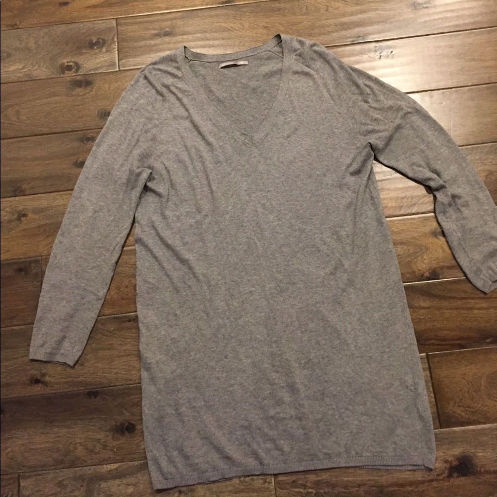 Nordstrom Gray Sweater Tunic
