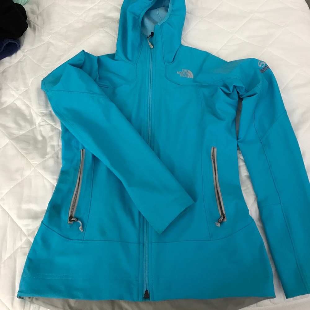 The North Face windbreaker raincoat