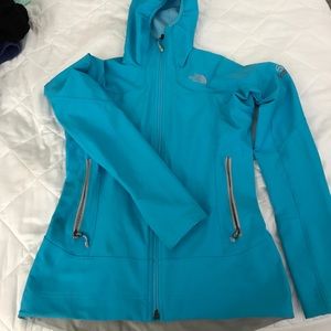 The North Face windbreaker raincoat