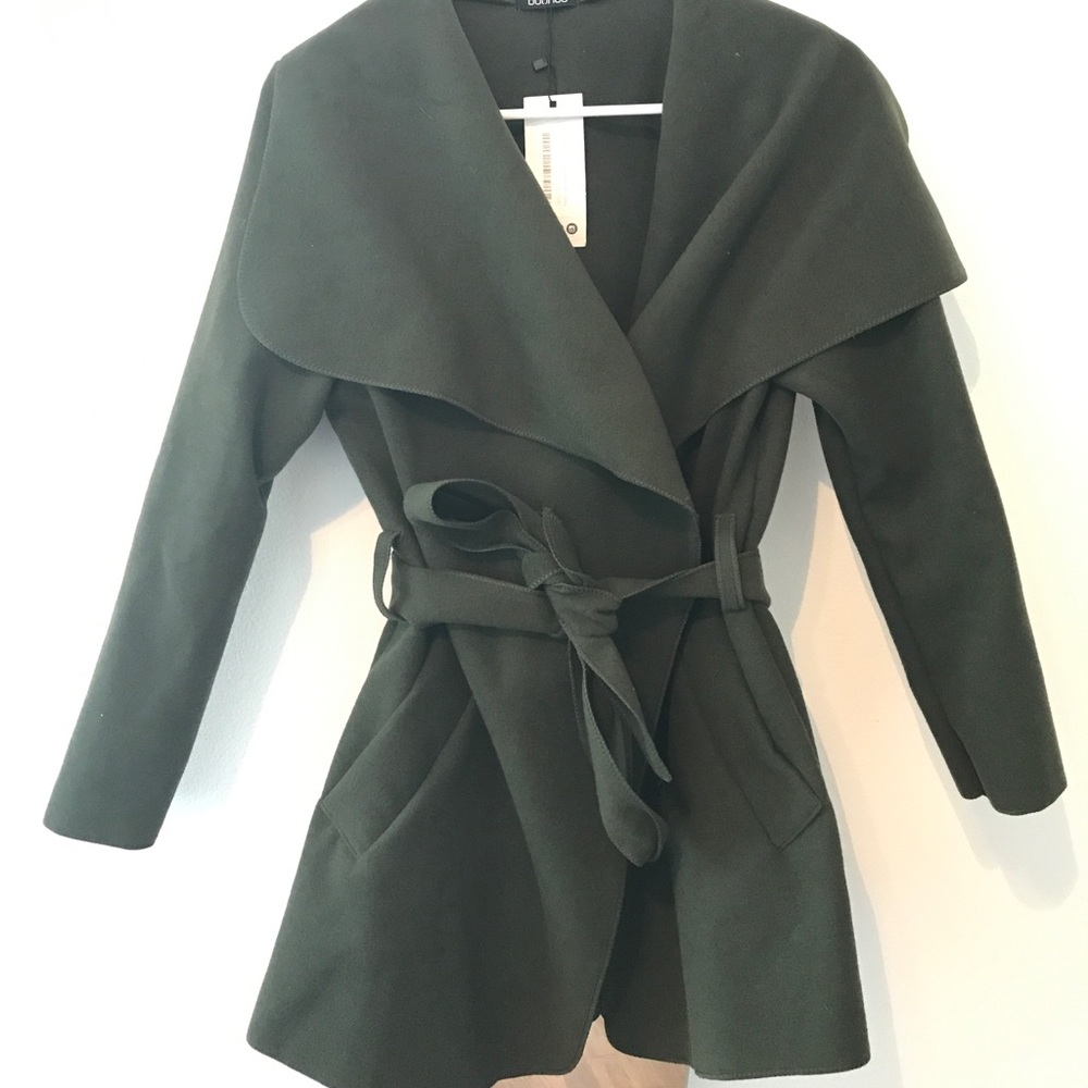 Petite Waterfall Coat