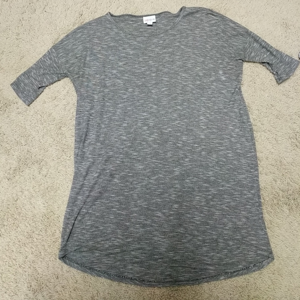 Lularoe Heathered Grey Irma