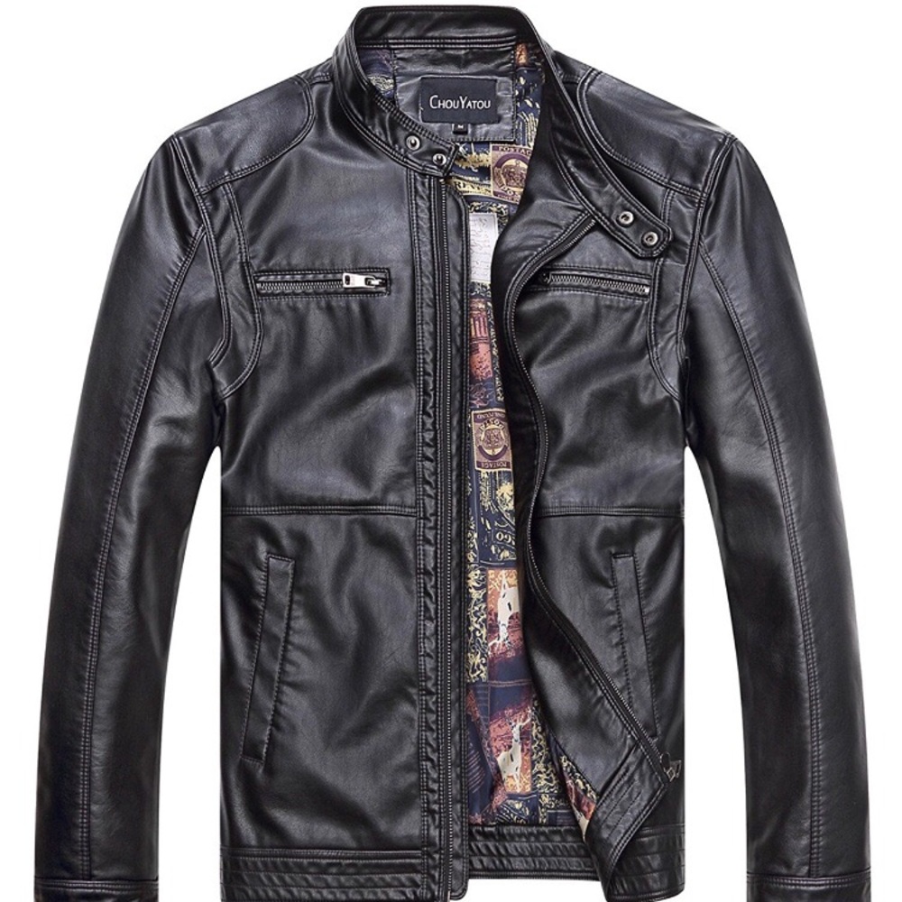 Brand new men’s leather jacket