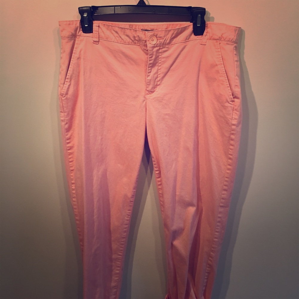 Salmon colored pants