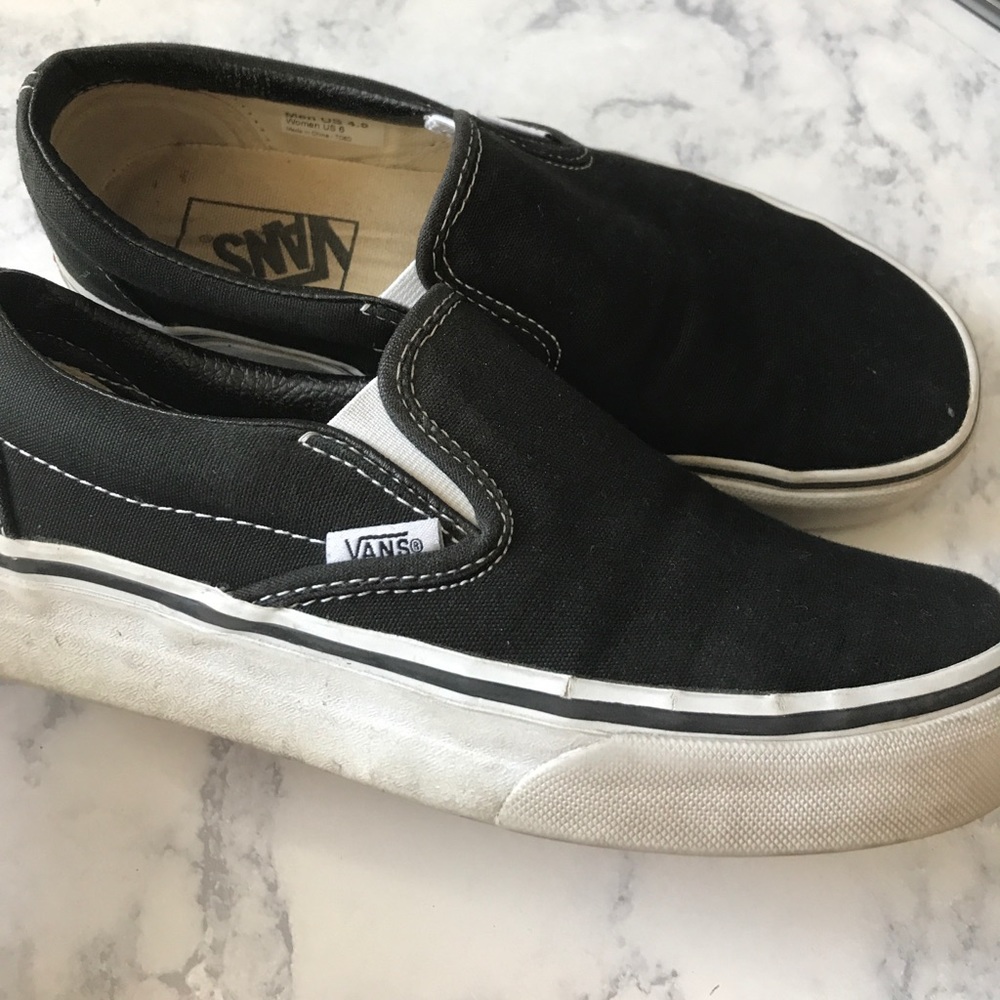 vans slip on shoes