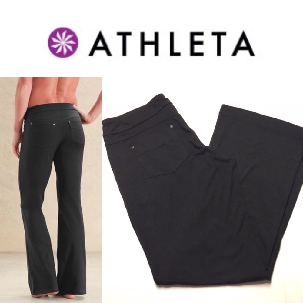Fusion Yoga Pants 
Flare/Wide Leg
4 Pocket Style.