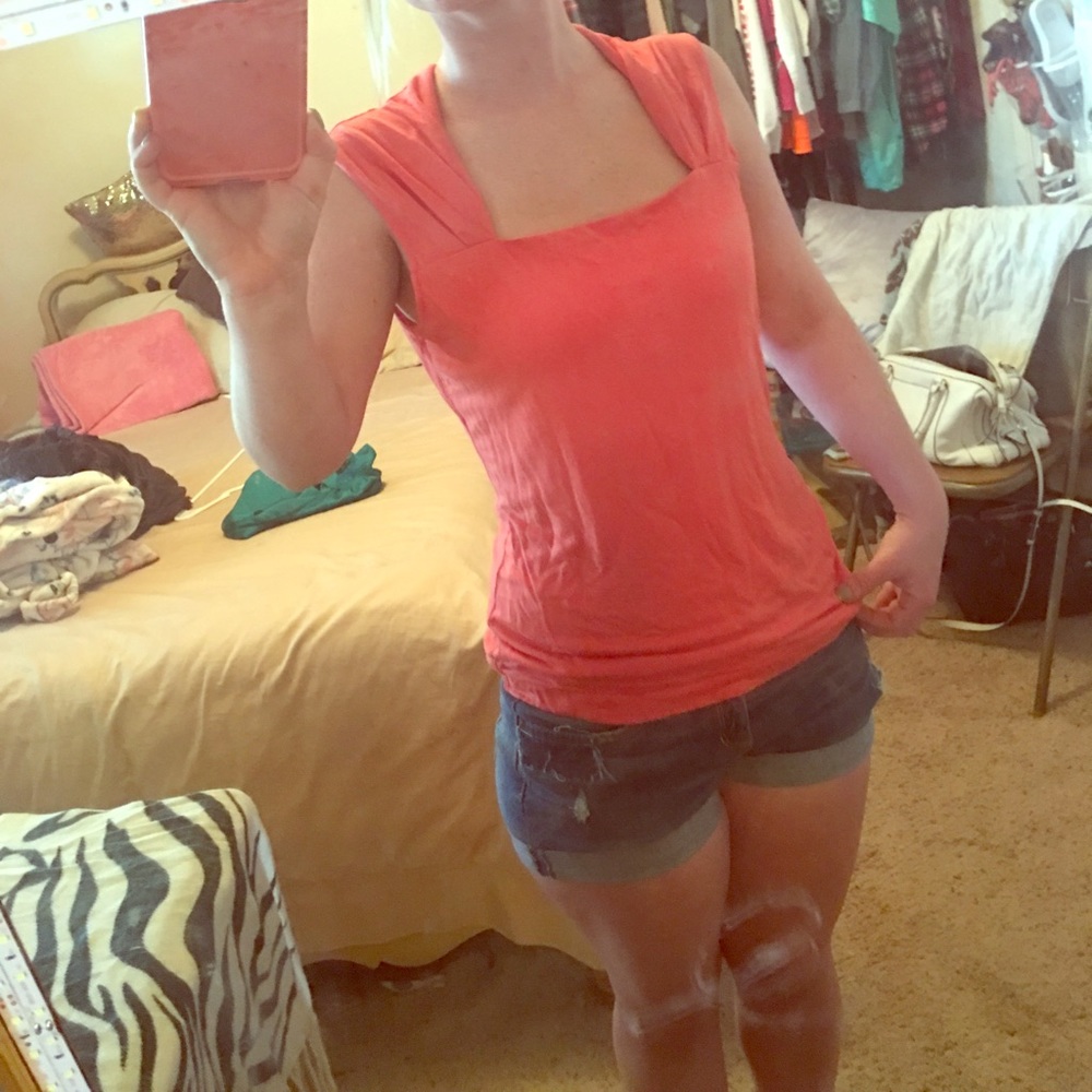 Pretty Banana Republic pink top