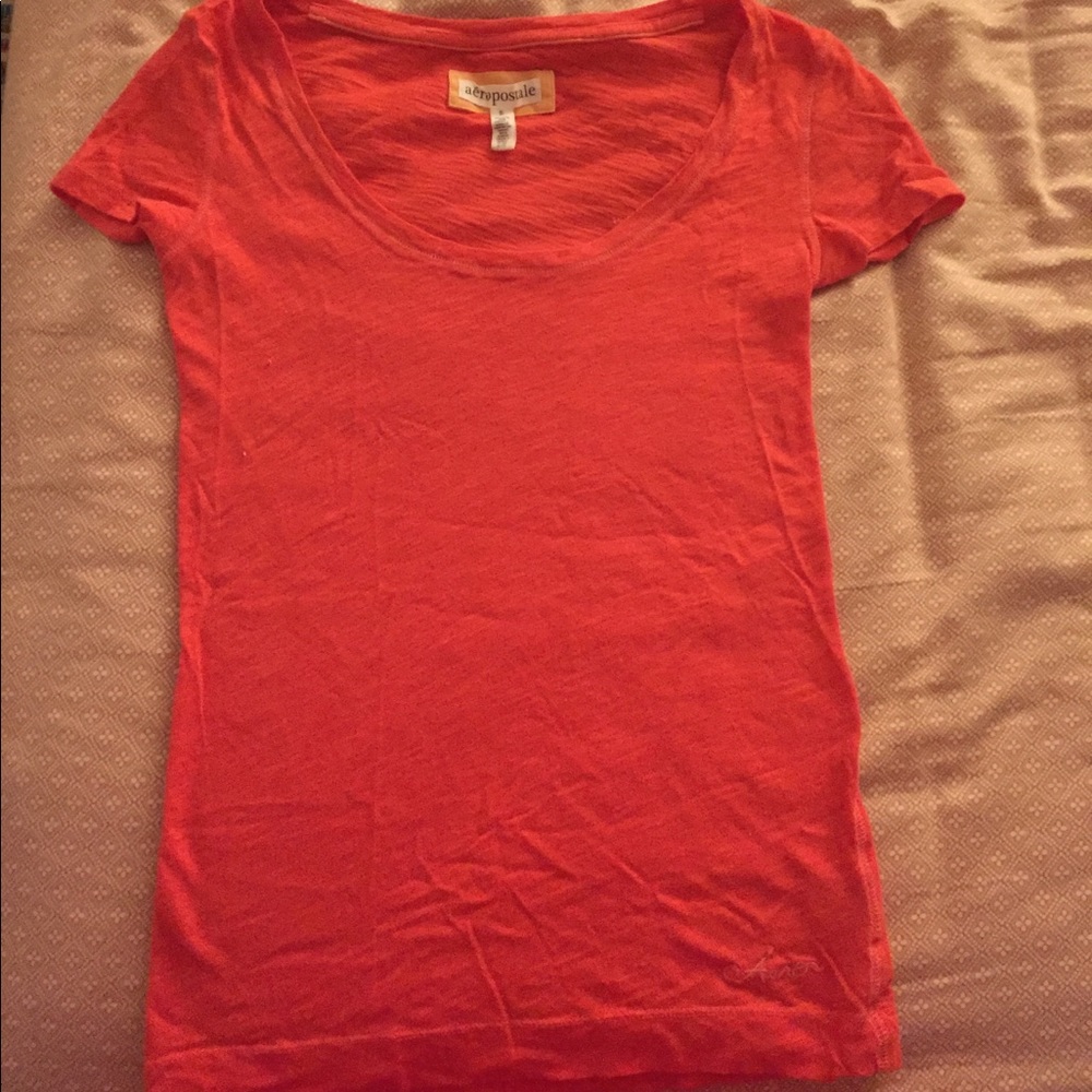 Coral Aeropostale t-shirt