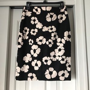 LOFT, brand new floral pencil skirt