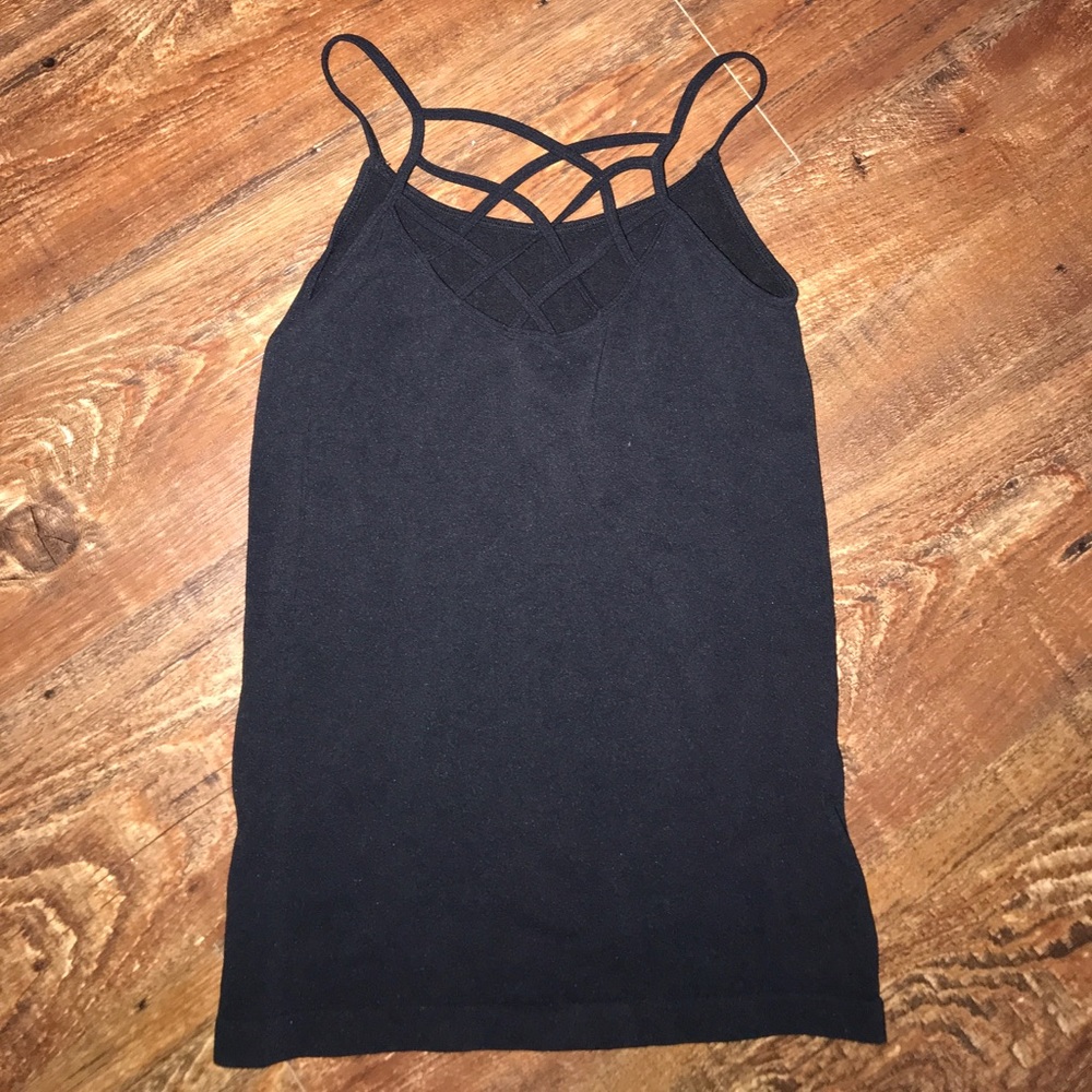 CRISS CROSS BANDEAU TANK