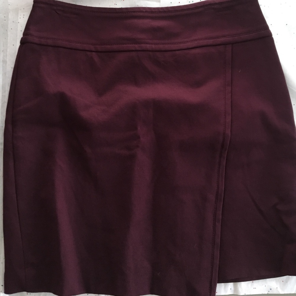 WHBM Ponte Mini Skirt