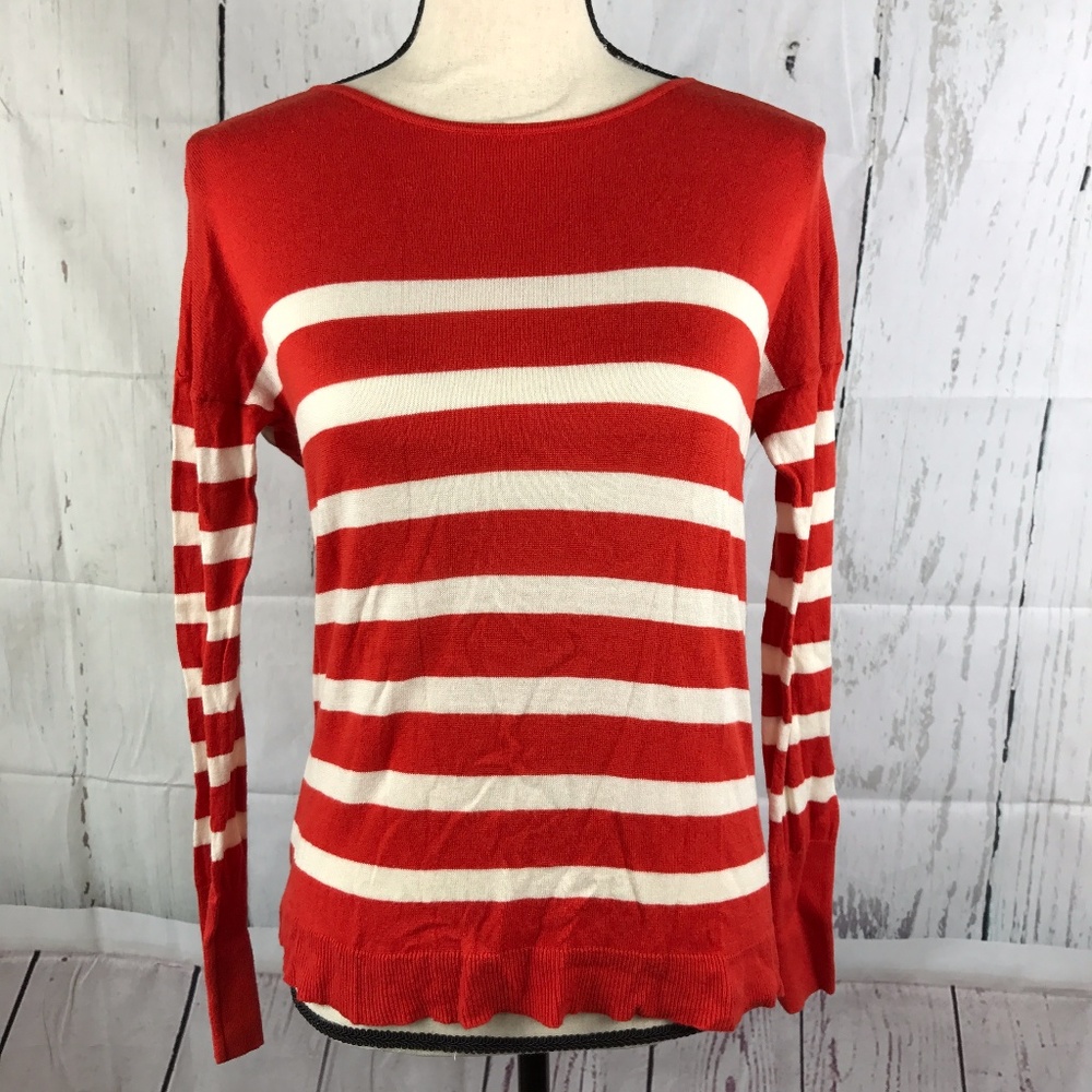 Ann Taylor LOFT Sweater with Faux Accent Buttons