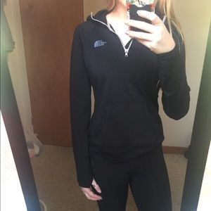 The North Face quarter zip