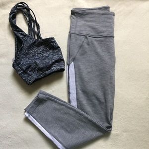 Athleta Chaturanga Grey Heather Legging