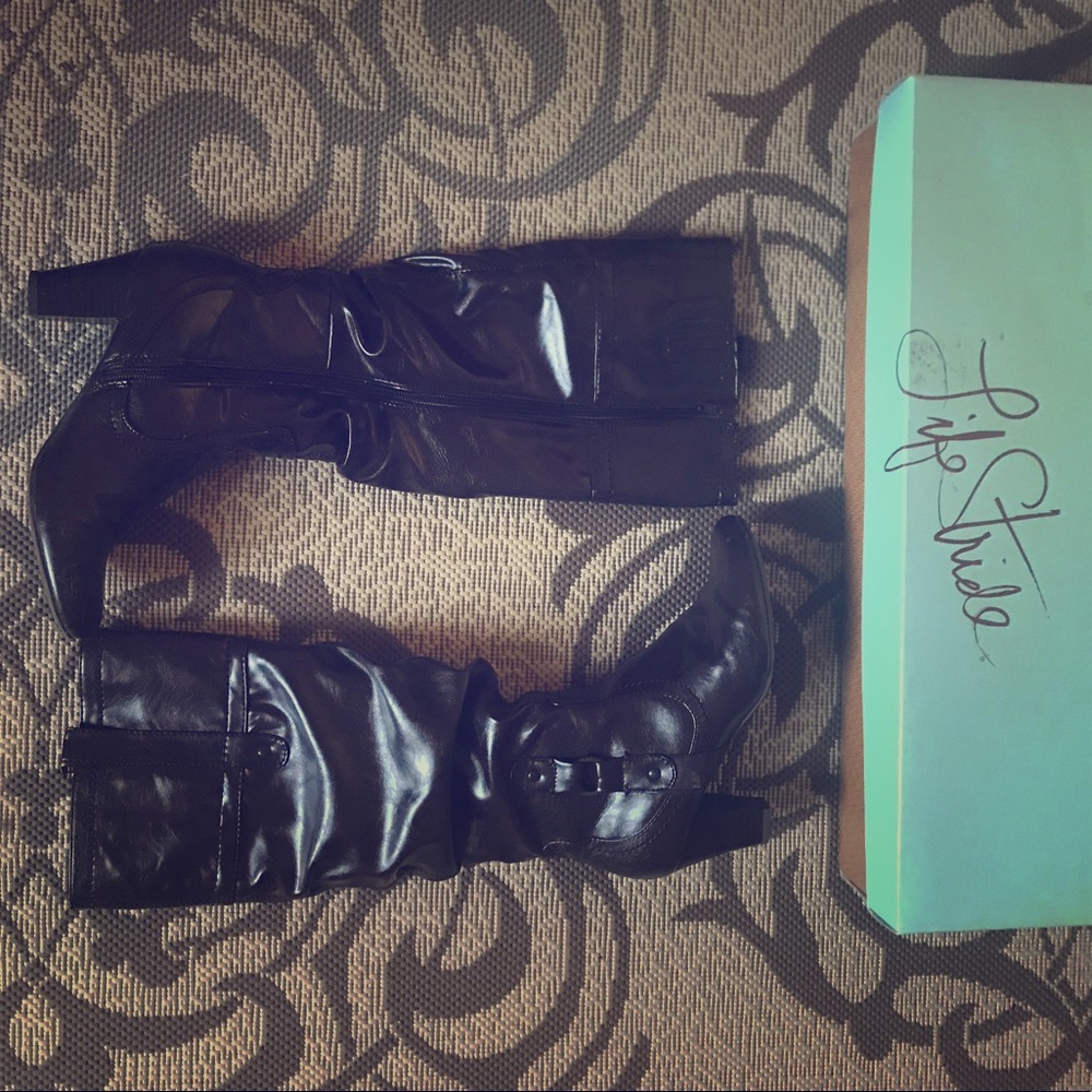 Lifestride Brown Knee High Boots
