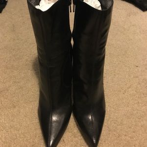 Pointed toe booties