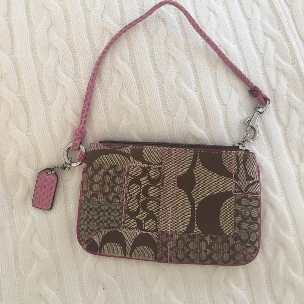 Coach wristlet
