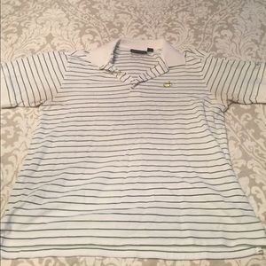 Mens Authentic Masters polo- gently wore