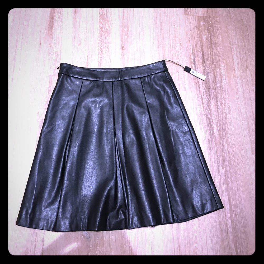 Ivanka Trump vegan leather skirt