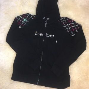 Bebe zip up hoodie