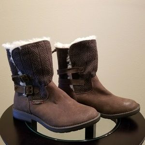 Mad Love Nellie Faux Shearling Lined Winter Boots