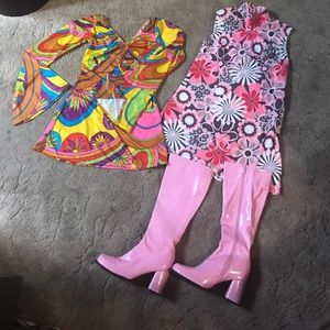 GoGo Disco 60's 70's hip hop Halloween costume