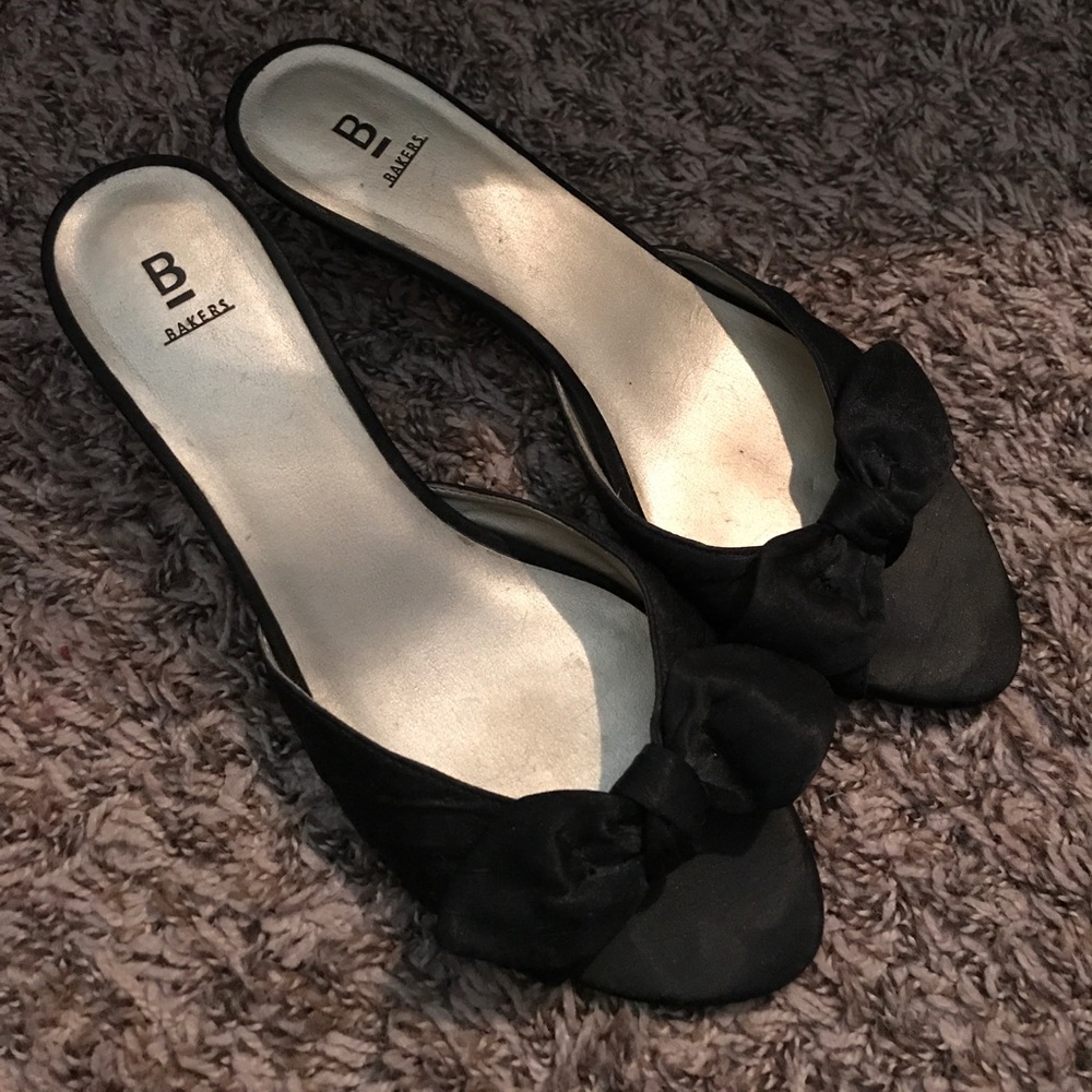 Bakers Open Back Heels