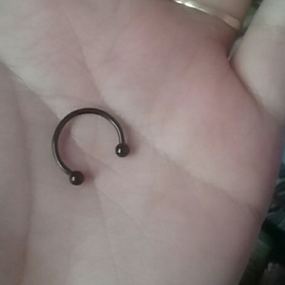 Lip piercings
