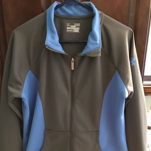 Under Armour zip up.
