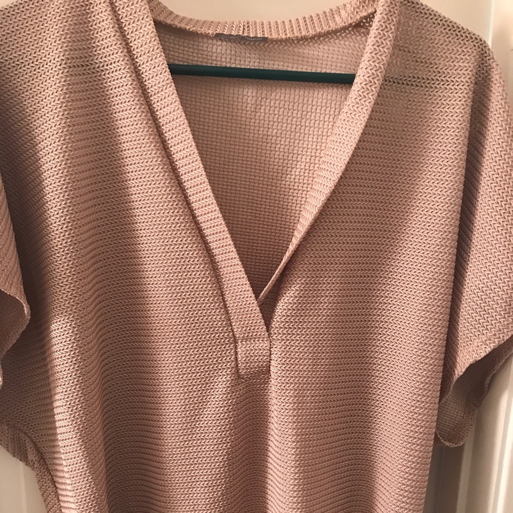 Jordan Taylor gold swim suit cover up