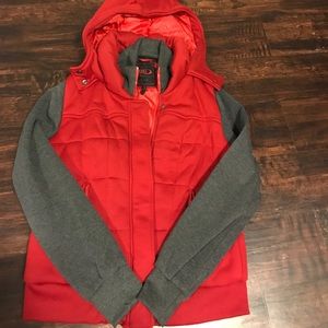 Zip-Up Jacket w/ hoodie