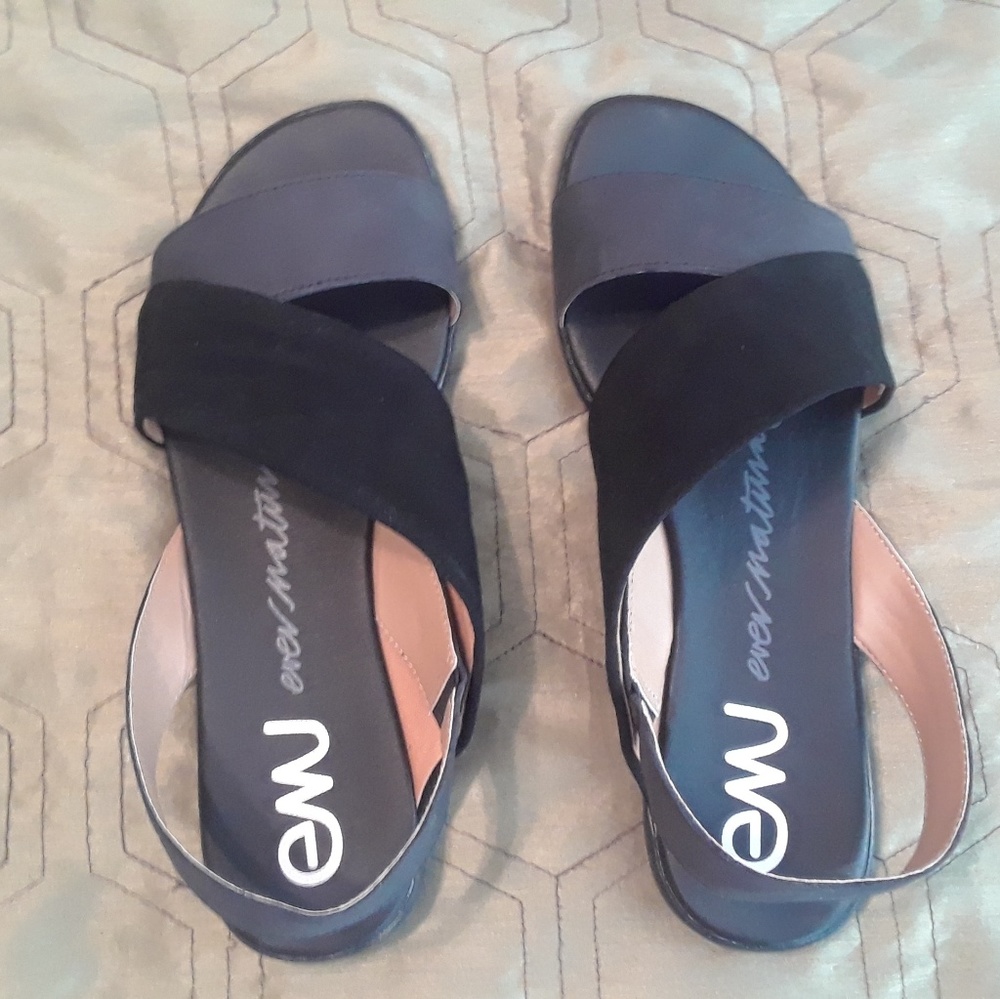 EMU AU Black Jerrawa Leather Slingback Sandal-NEW! - Picture 3 of 5