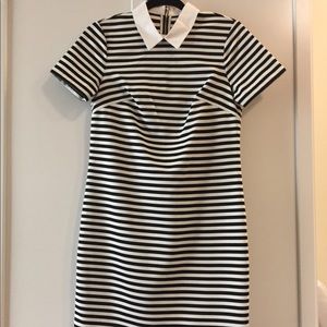 Tommy Hilfiger striped dress black and white