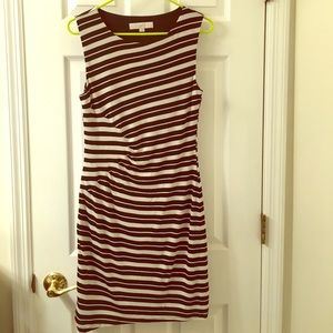 Black and White Striped Dress