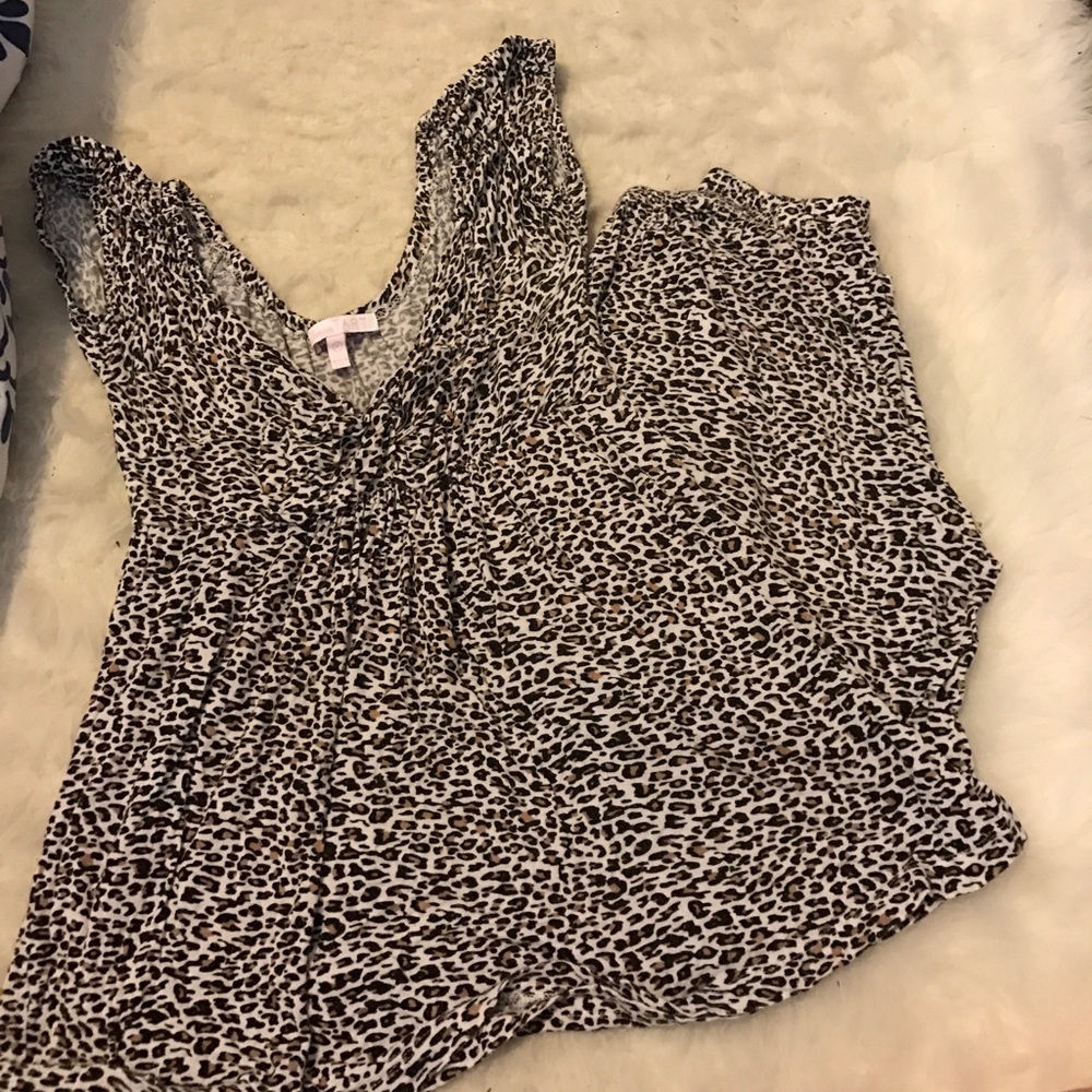 Leopard Pajama Set