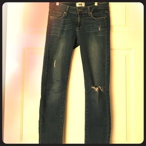 Paige Denim Peg Skinny Jeans