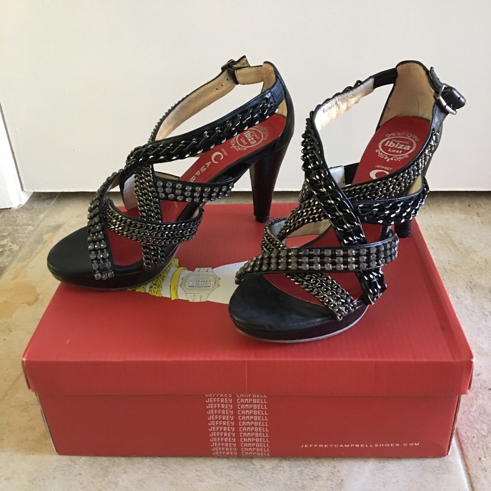 Jeffrey Campbell black heels