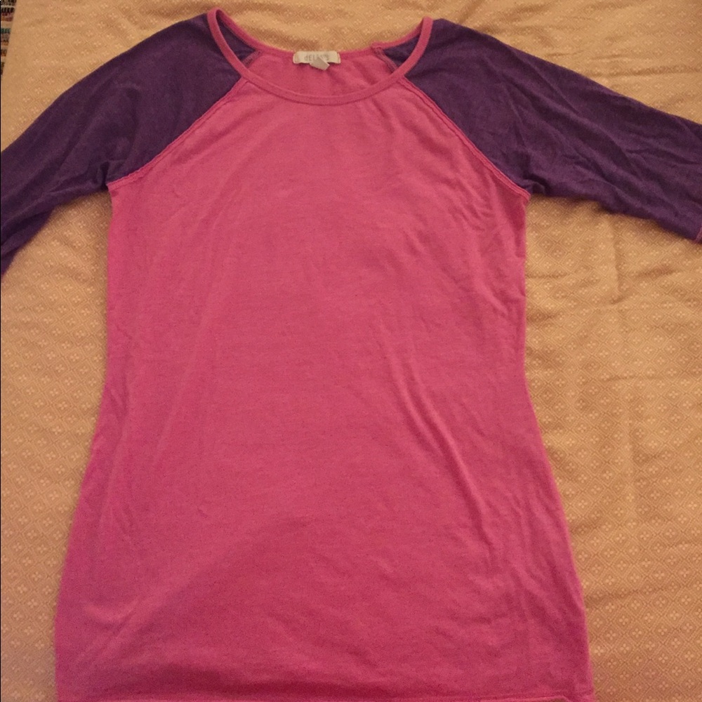 Delias Baseball T-shirt quarter length arms