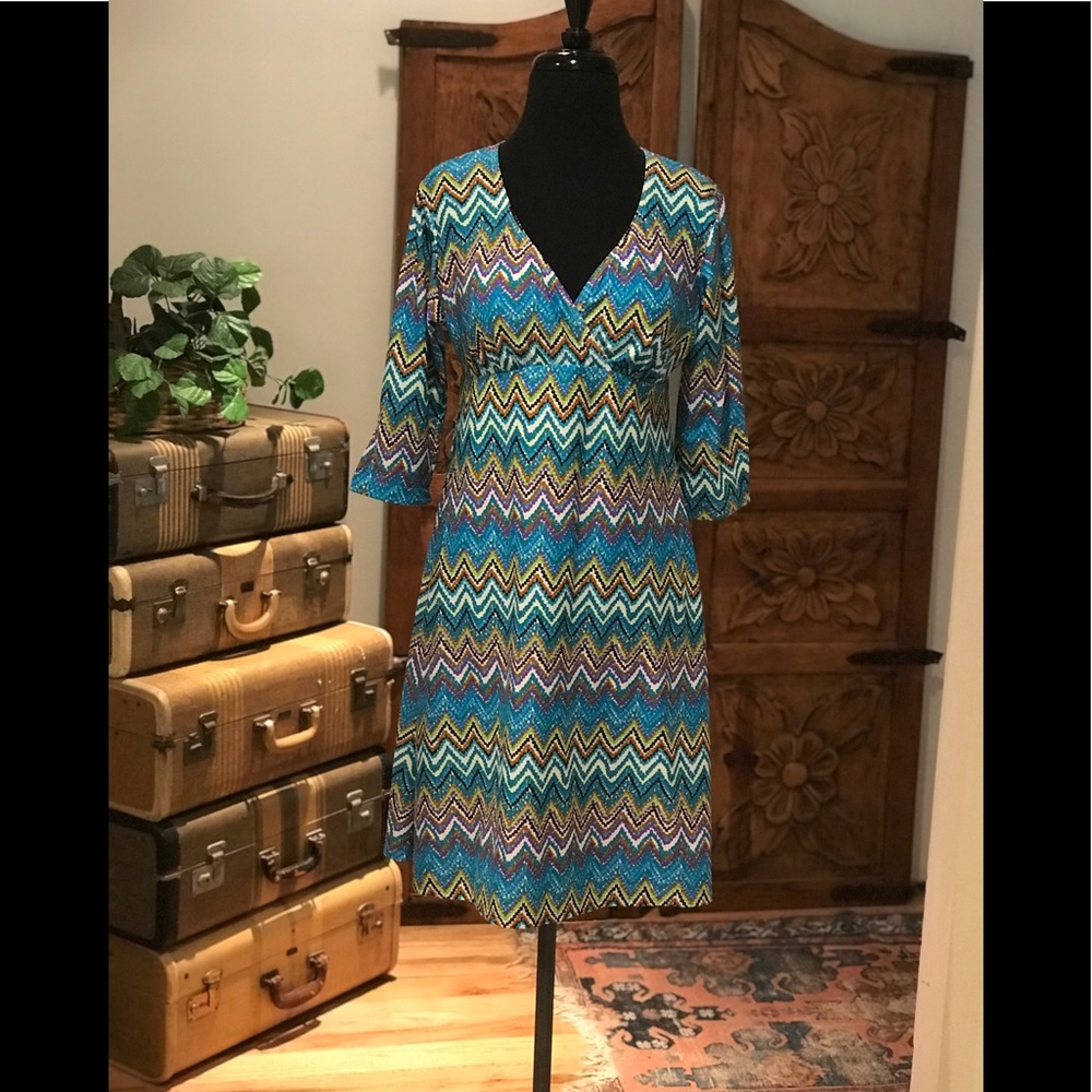 Spunk Wear V-Neck Dress