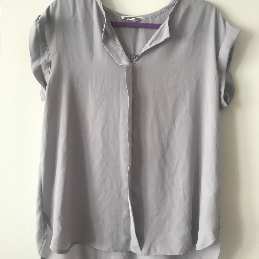 Grey work blouse