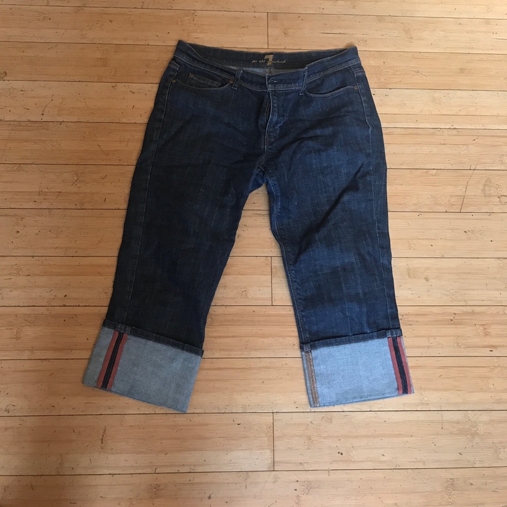 7 for all mankind capris