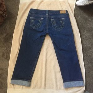 True Religion Capri jeans True Religion Capri jeans