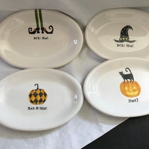 Authentic Rae Dunn Halloween Plates Authentic Rae Dunn Halloween Plates