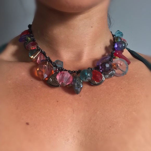 Jeweled bobble choker - Picture 6 of 7