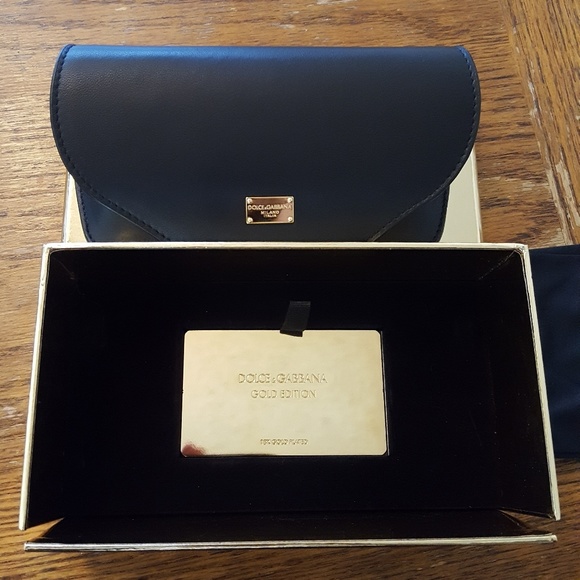 New 18k Gold Dolce and Gabbana sunglasses