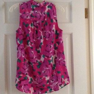J. Crew Tops - j Crew Floral Print Sleeveless Blouse Size 2 J. Crew Tops - j Crew Floral Print Sleeveless Blouse Size 2