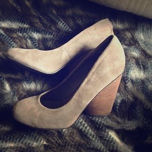 Carvela Suede wedged heel
