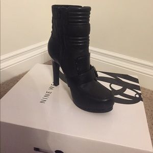 Nine West heel booties